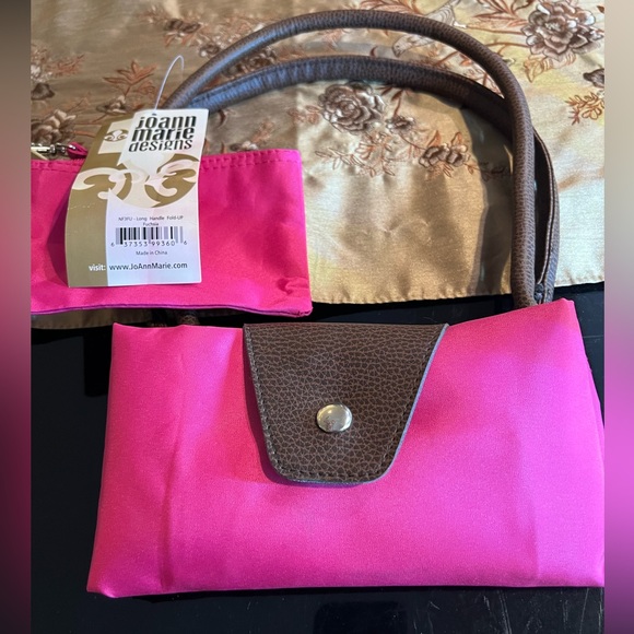 Pink Packable Shopping Bag - Picture 3 of 3